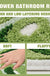 Feblilac Monstera Green Leaf Tufted Bath Mat