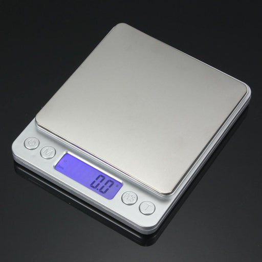 DANIU  2kg/0.1g Stainless Steel Jewelry Digital Scale Gold Silver Coin Gram Pocket