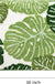 Feblilac Monstera Green Leaf Tufted Bath Mat