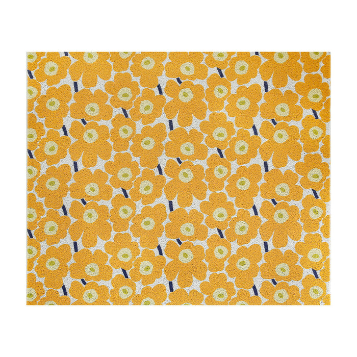 Yellow Flowering Shrubs Door Mat