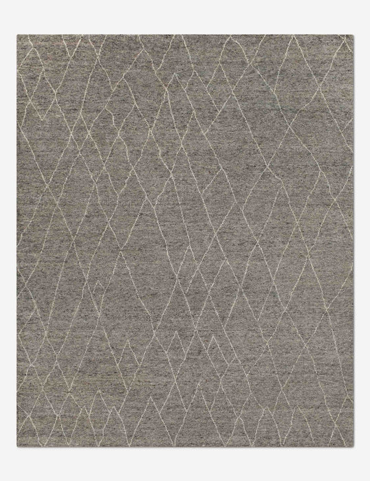 Soskin Hand-Knotted Wool Morrocan Style Rug