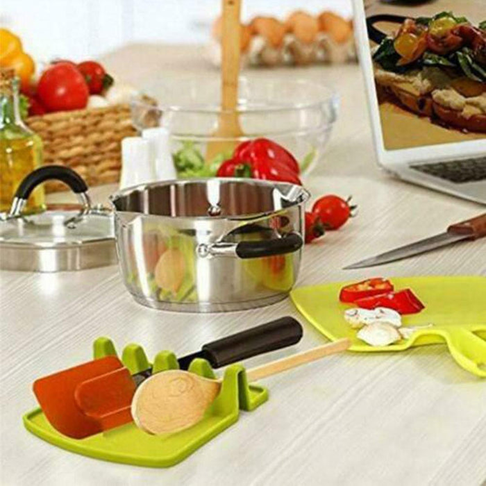 Silicone Utensil Rest + Drip Pad - Okeihouse