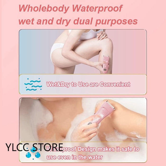 Waterproof Electric Hair Removal Shaver - Okeihouse