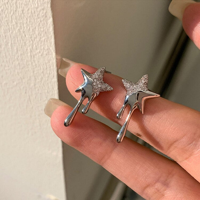 Special Irregular Star Stud Earrings - Okeihouse