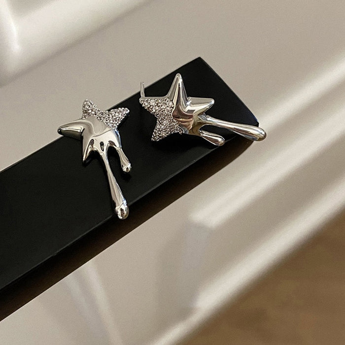 Special Irregular Star Stud Earrings - Okeihouse