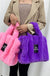 Designer Faux Fur Tote Bag - Okeihouse