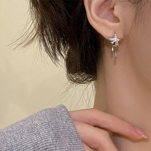 Special Irregular Star Stud Earrings - Okeihouse