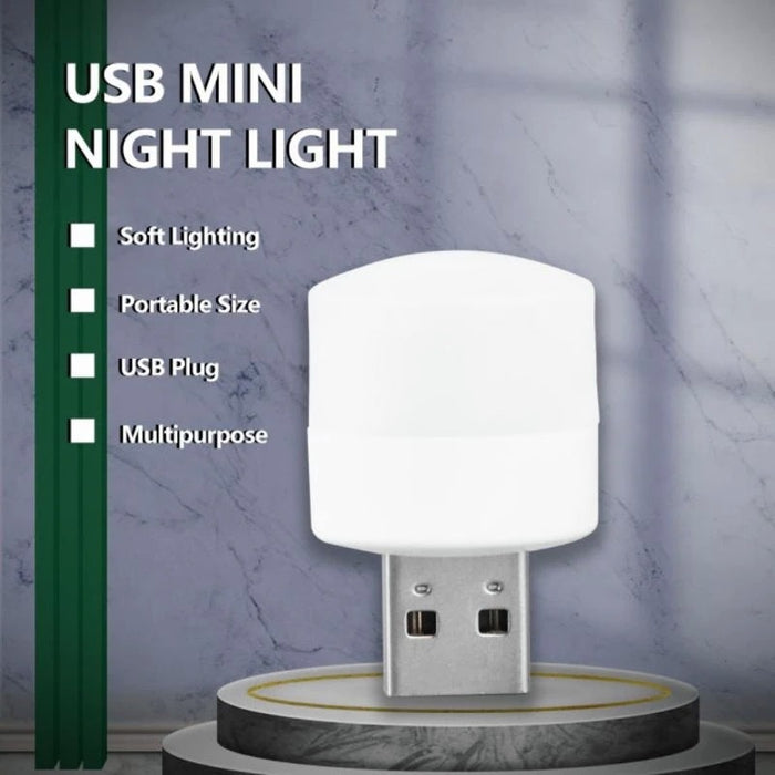 5V 1W Mini USB Plug Lamp - Okeihouse