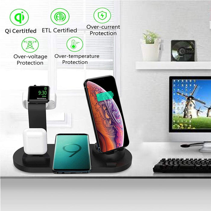 100W Wireless Charger Stand Pad - Okeihouse