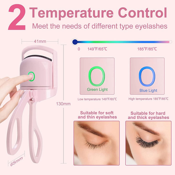 USB Rechargeable Electric Eyelash Curlers - Okeihouse