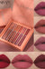 6PC Matte Velvet Lip Gloss Set - Okeihouse