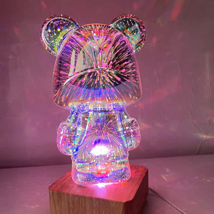 Fireworks Little Bear Night Light - Okeihouse