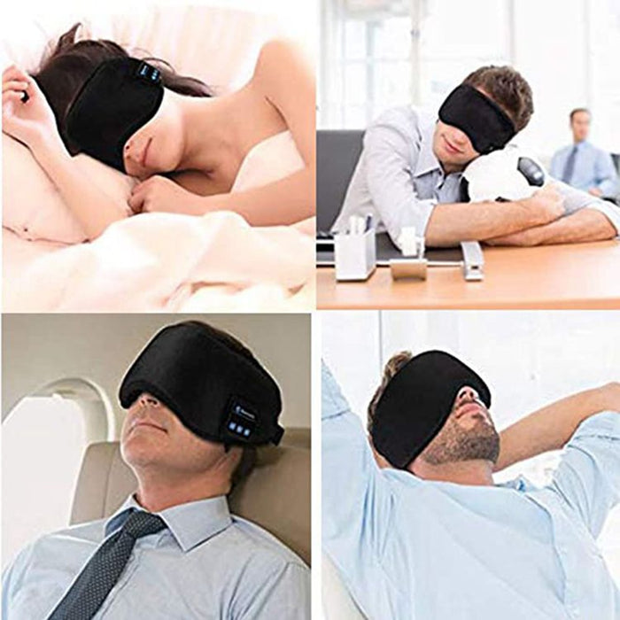 Bluetooth Sleeping Headphones Eye Mask - Okeihouse