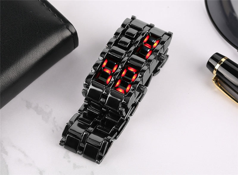 Lava Led Waterproof Watch - Okeihouse