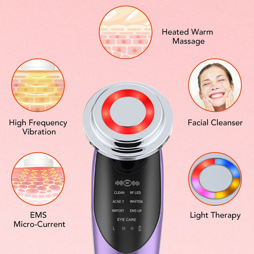 7 in 1 Face Lift Device Facial Massager - Okeihouse