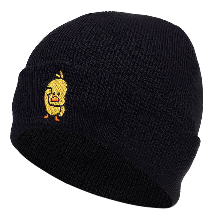 Casual Little Yellow Duck Beanie - Okeihouse