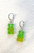 Cute Acrylic Gummy Bear Dangle Earrings - Okeihouse