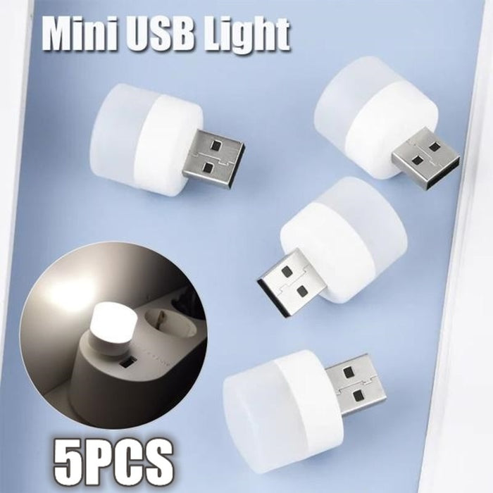 5V 1W Mini USB Plug Lamp - Okeihouse