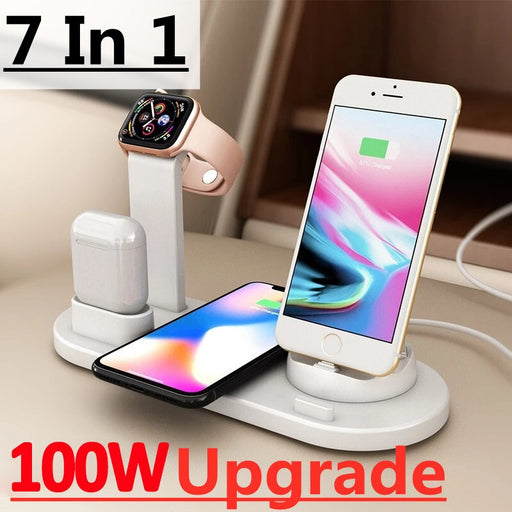100W Wireless Charger Stand Pad - Okeihouse