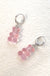 Cute Acrylic Gummy Bear Dangle Earrings - Okeihouse