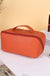 Large-Capacity Leather Cosmetic Bag - Okeihouse