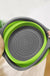 Foldable Silicone Colander Fruit Vegetable Washing Basket Strainer - Okeihouse