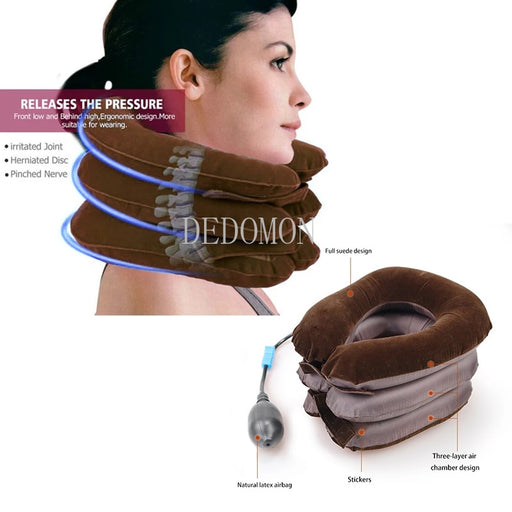 Inflatable Air Cervical Neck Traction - Okeihouse