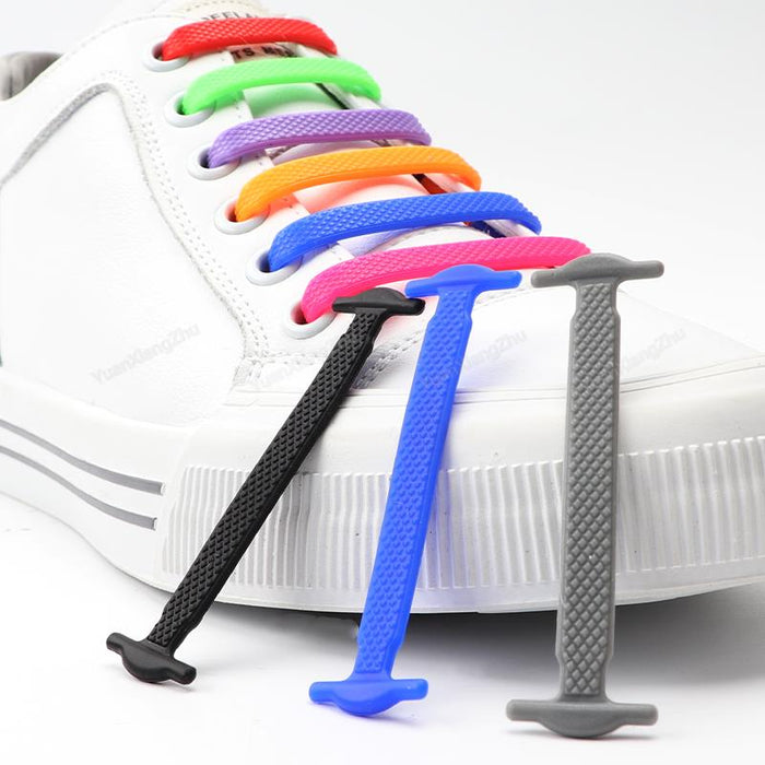 Silicone Shoelaces  No Tie Shoe Laces