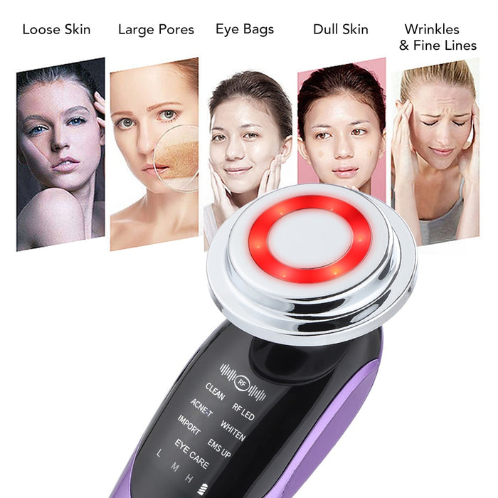 7 in 1 Face Lift Device Facial Massager - Okeihouse