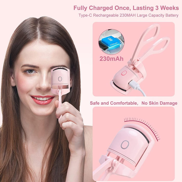 USB Rechargeable Electric Eyelash Curlers - Okeihouse