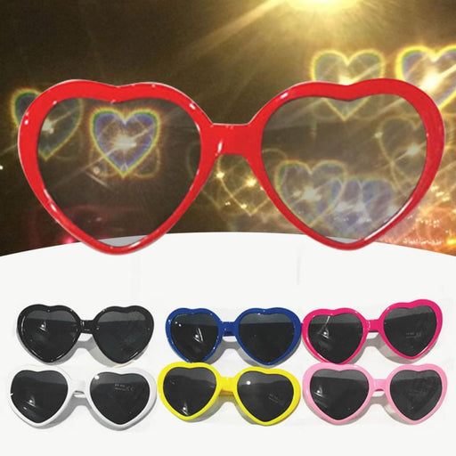 Heart Shaped Effects Glasses - Okeihouse