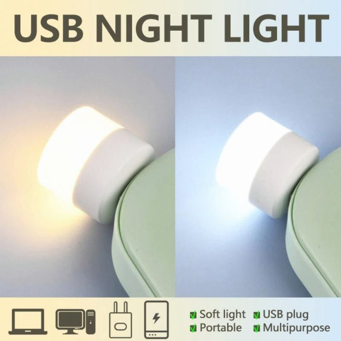 5V 1W Mini USB Plug Lamp - Okeihouse