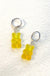 Cute Acrylic Gummy Bear Dangle Earrings - Okeihouse