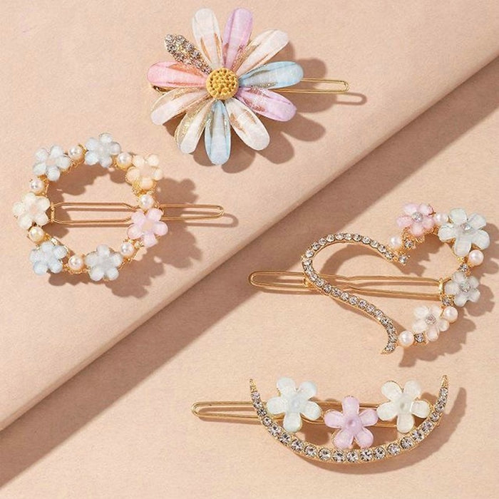 Rhinestone Fairy Hairpins - Okeihouse