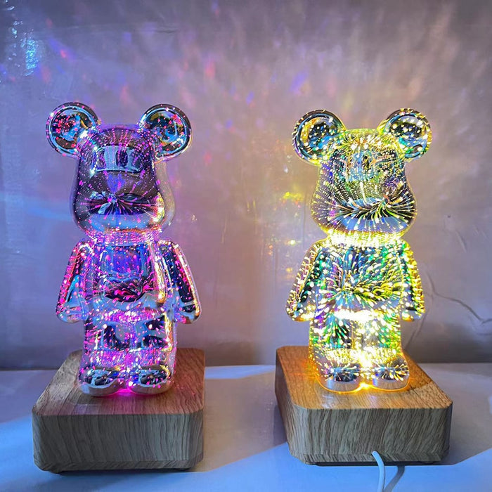 Fireworks Little Bear Night Light - Okeihouse