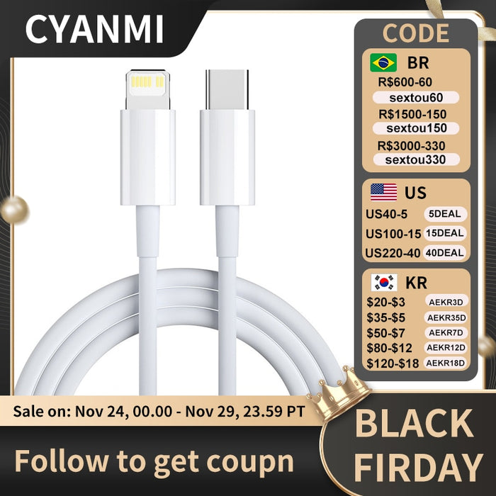 PD Fast Charging Type C to Lightning - Okeihouse