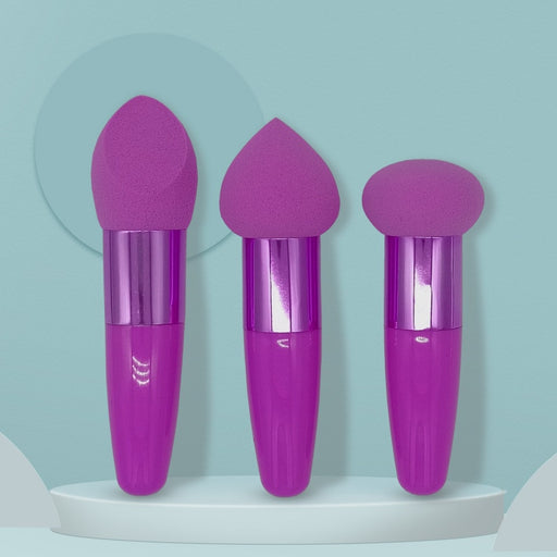 3Pcs Women Mushroom Head Brush Set - Okeihouse