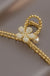 Crystal Pearl Flower Hairpin - Okeihouse