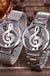 Women's Hollow Music Note Fashion Watch - Okeihouse