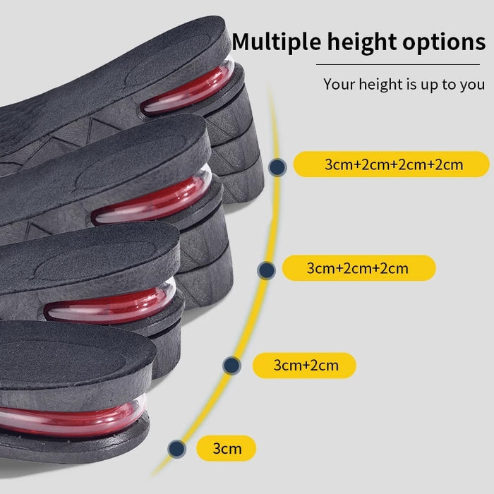 3-9CM Invisible Height Increased Insole