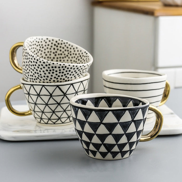 Hand Painted Ceramic Mugs - Okeihouse