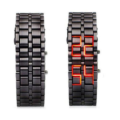 Lava Led Waterproof Watch - Okeihouse