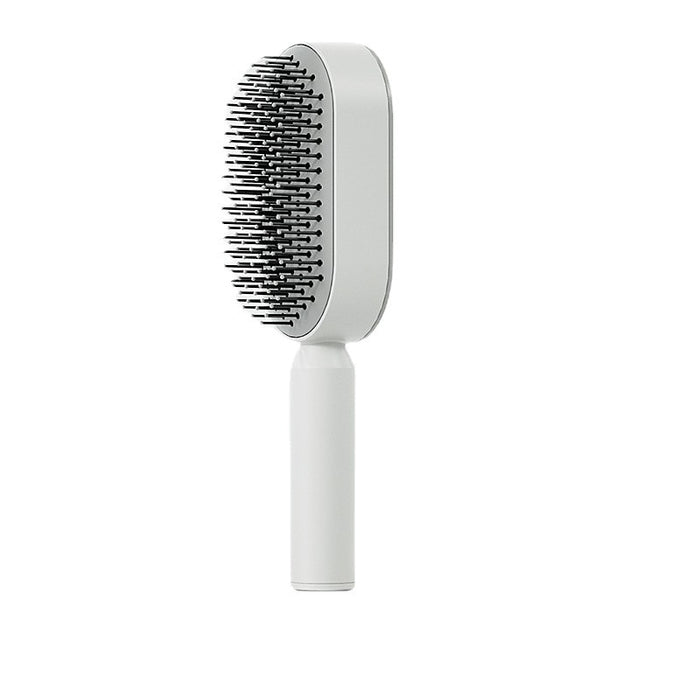 Self Cleaning Anti-Static Hair Brush - Okeihouse