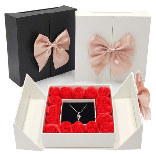 Artificial Rose Flower Gift Box - Okeihouse