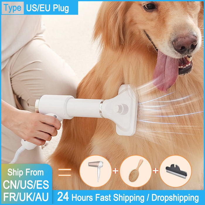 Portable 2-in-1 Dog Hair Dryer - Okeihouse