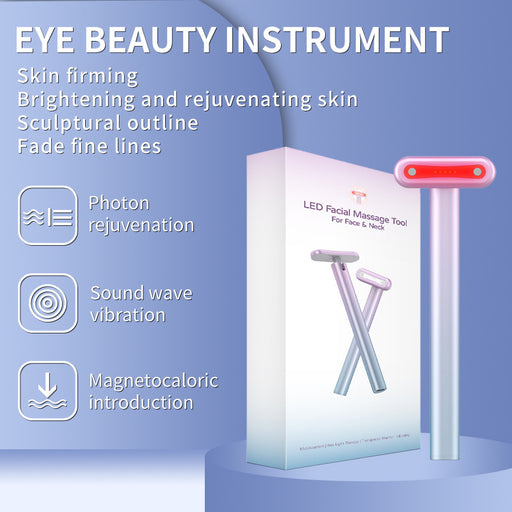Home beauty device, EMS microcurrent eye massage, eye beauty device, heated eye cream introduction device, lightening eye beauty - Okeihouse
