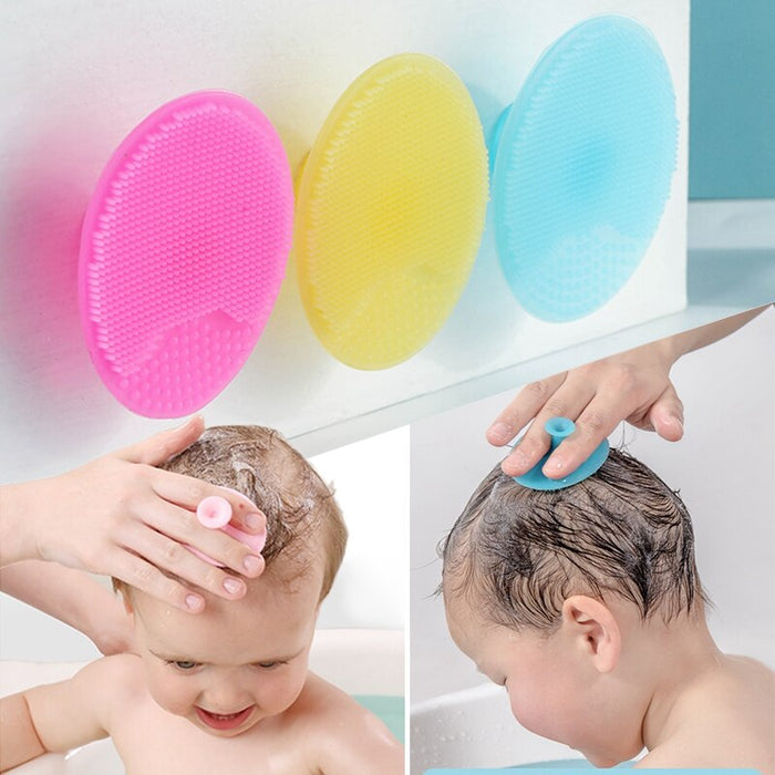 Silicone Soft Baby Bath Massage Brush - Okeihouse