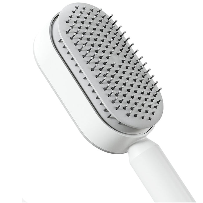 Self Cleaning Anti-Static Hair Brush - Okeihouse