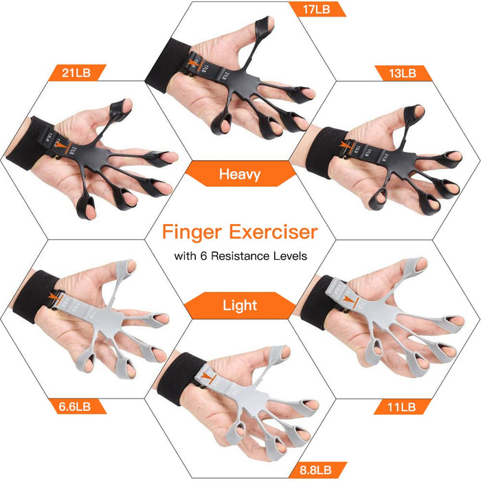 Hand Strengthener Finger Exerciser Recovery Tools - Okeihouse