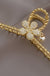 Crystal Pearl Flower Hairpin - Okeihouse